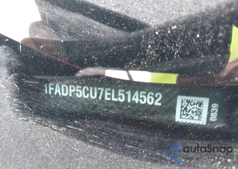 2014 Ford C-Max Energi Sel z USA, uszkodzony, nr VIN 1FADP5CU7EL514562